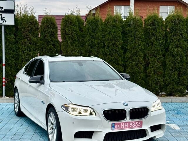 Белый БМВ 5 Серия, объемом двигателя 3 л и пробегом 224 тыс. км за 16600 $, фото 1 на Automoto.ua