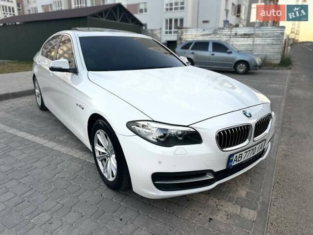 Белый БМВ 5 Серия, объемом двигателя 2 л и пробегом 186 тыс. км за 13950 $, фото 6 на Automoto.ua