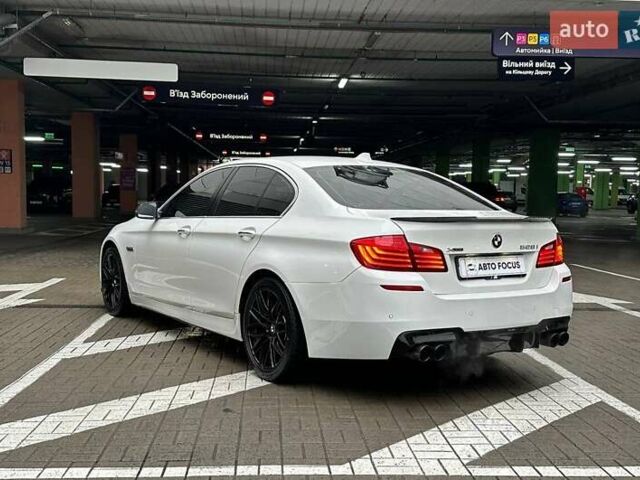 Белый БМВ 5 Серия, объемом двигателя 2 л и пробегом 184 тыс. км за 16990 $, фото 4 на Automoto.ua