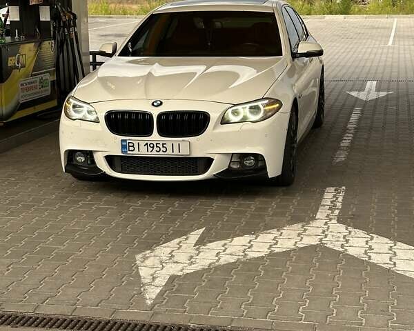 БМВ 5 Серия 2014 в Николаеве на Automoto.ua Белый БМВ 5 Серия, объемом двигателя 3 л и пробегом 273 тыс. км за 22000 $, фото 5 на Automoto.ua