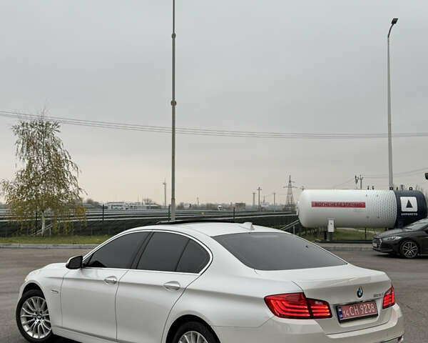 Белый БМВ 5 Серия, объемом двигателя 2 л и пробегом 136 тыс. км за 13950 $, фото 3 на Automoto.ua