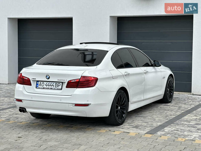 БМВ 5 Серия 2014 в Ужгороде на Automoto.ua Белый БМВ 5 Серия, объемом двигателя 2 л и пробегом 247 тыс. км за 14999 $, фото 12 на Automoto.ua