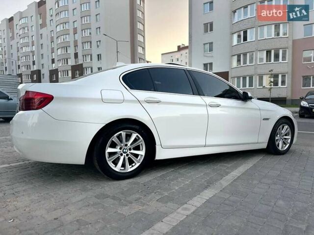 Белый БМВ 5 Серия, объемом двигателя 2 л и пробегом 186 тыс. км за 13950 $, фото 4 на Automoto.ua