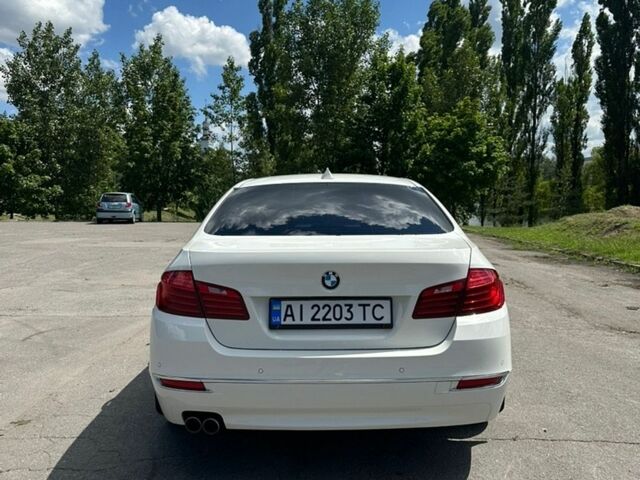 Белый БМВ 5 Серия, объемом двигателя 2 л и пробегом 207 тыс. км за 17300 $, фото 5 на Automoto.ua