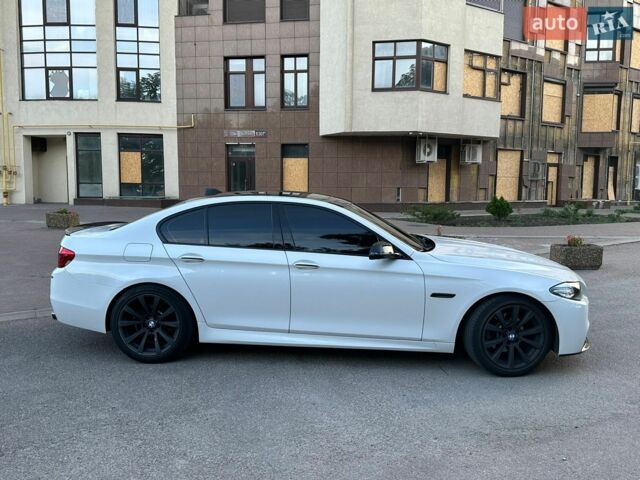 Белый БМВ 5 Серия, объемом двигателя 2 л и пробегом 185 тыс. км за 15300 $, фото 2 на Automoto.ua