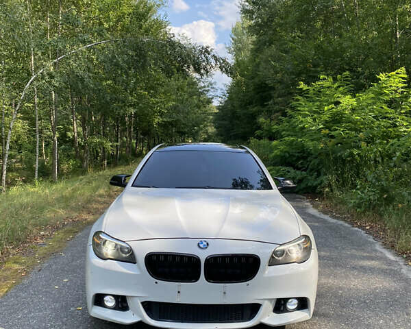 Белый БМВ 5 Серия, объемом двигателя 2 л и пробегом 253 тыс. км за 13900 $, фото 1 на Automoto.ua