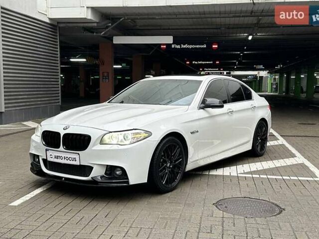 Белый БМВ 5 Серия, объемом двигателя 2 л и пробегом 184 тыс. км за 16990 $, фото 3 на Automoto.ua