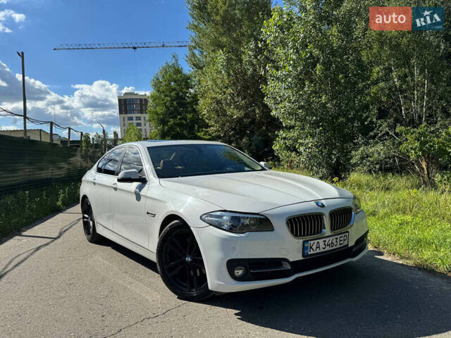 Білий БМВ 5 Серія, об'ємом двигуна 2 л та пробігом 123 тис. км за 18500 $, фото 1 на Automoto.ua