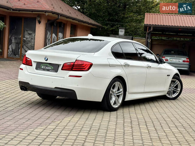 Белый БМВ 5 Серия, объемом двигателя 2 л и пробегом 195 тыс. км за 20500 $, фото 4 на Automoto.ua