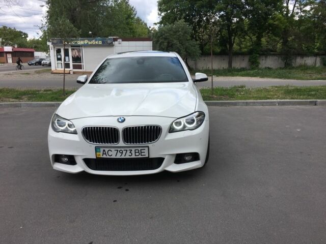 Белый БМВ 5 Серия, объемом двигателя 3 л и пробегом 180 тыс. км за 19600 $, фото 10 на Automoto.ua