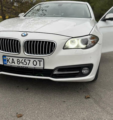 Белый БМВ 5 Серия, объемом двигателя 2 л и пробегом 195 тыс. км за 14700 $, фото 3 на Automoto.ua