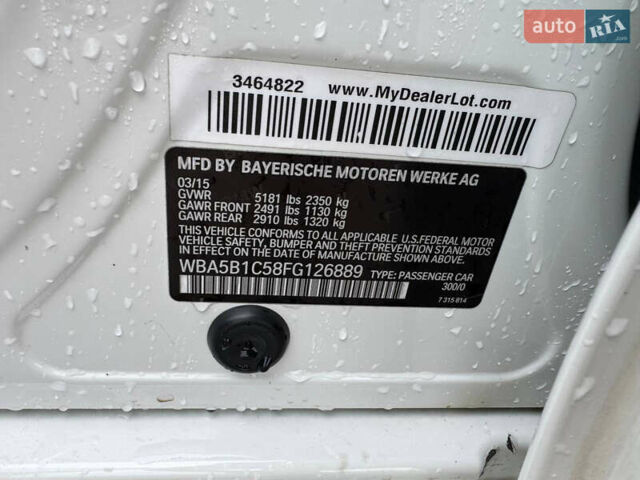 Белый БМВ 5 Серия, объемом двигателя 2.98 л и пробегом 196 тыс. км за 13000 $, фото 18 на Automoto.ua