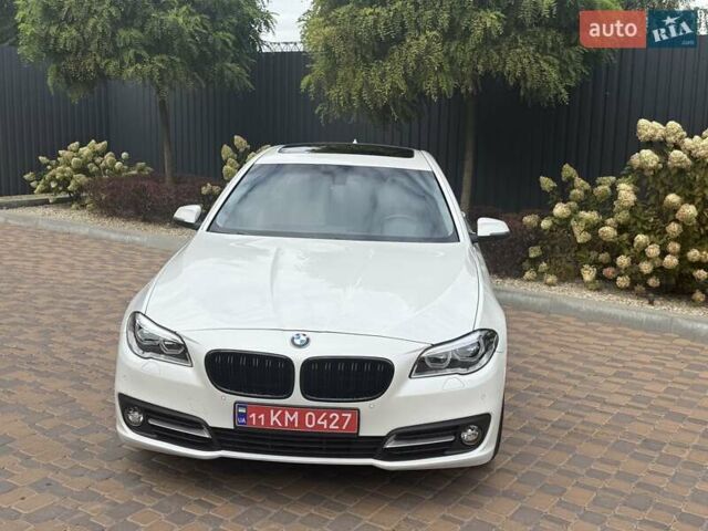 Белый БМВ 5 Серия, объемом двигателя 2 л и пробегом 170 тыс. км за 15800 $, фото 7 на Automoto.ua