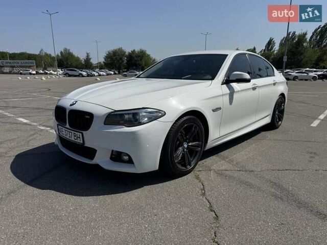 Белый БМВ 5 Серия, объемом двигателя 2 л и пробегом 138 тыс. км за 18500 $, фото 1 на Automoto.ua