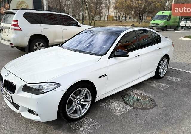 Белый БМВ 5 Серия, объемом двигателя 2 л и пробегом 196 тыс. км за 19500 $, фото 15 на Automoto.ua
