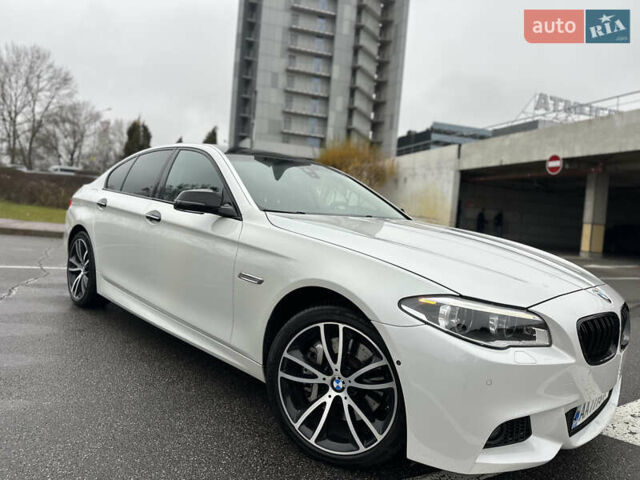 Белый БМВ 5 Серия, объемом двигателя 3 л и пробегом 156 тыс. км за 20499 $, фото 3 на Automoto.ua
