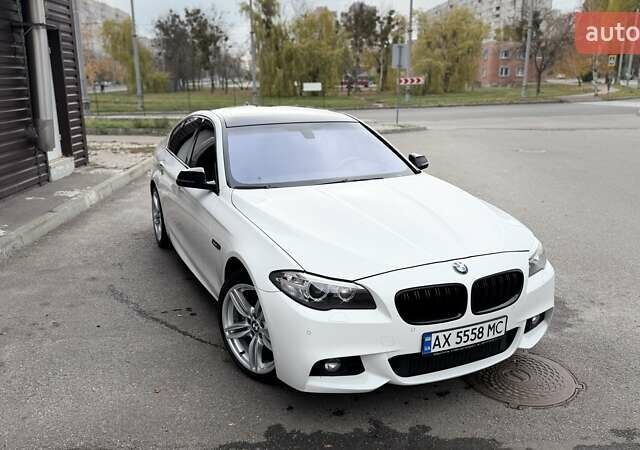 Белый БМВ 5 Серия, объемом двигателя 2 л и пробегом 196 тыс. км за 19500 $, фото 6 на Automoto.ua