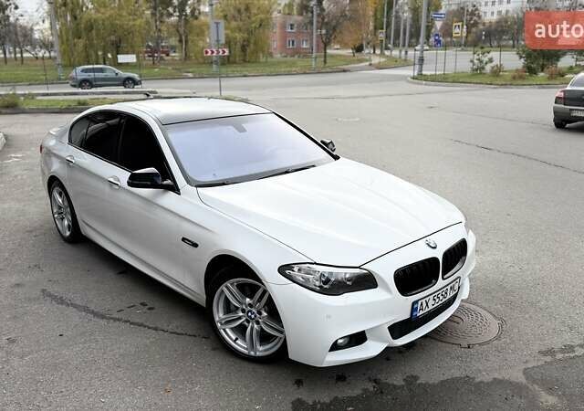 Белый БМВ 5 Серия, объемом двигателя 2 л и пробегом 196 тыс. км за 19500 $, фото 1 на Automoto.ua
