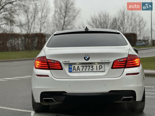 Белый БМВ 5 Серия, объемом двигателя 3 л и пробегом 156 тыс. км за 20499 $, фото 24 на Automoto.ua