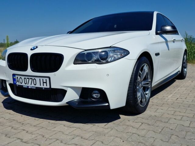 БМВ 5 Серия 2016 в Тячеве на Automoto.ua Белый БМВ 5 Серия, объемом двигателя 2 л и пробегом 95 тыс. км за 20000 $, фото 2 на Automoto.ua