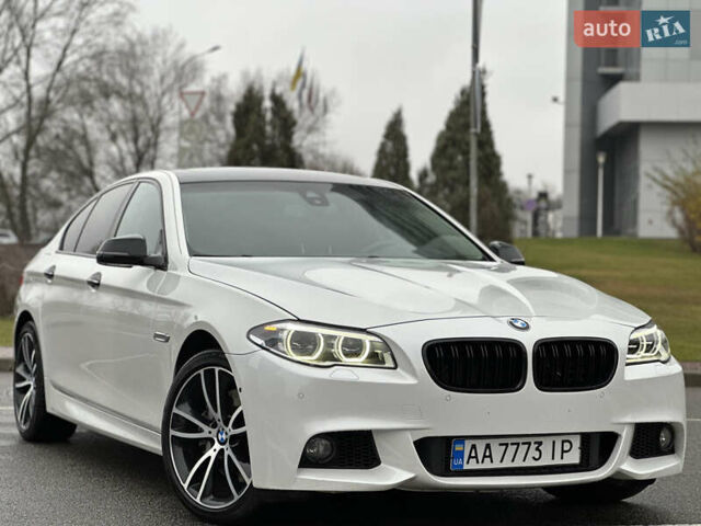 Белый БМВ 5 Серия, объемом двигателя 3 л и пробегом 156 тыс. км за 20499 $, фото 5 на Automoto.ua