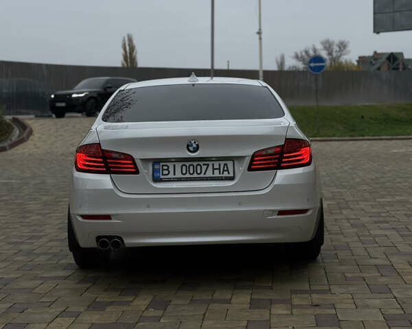 Белый БМВ 5 Серия, объемом двигателя 2 л и пробегом 110 тыс. км за 21000 $, фото 4 на Automoto.ua