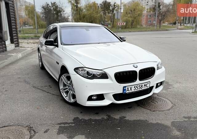 Белый БМВ 5 Серия, объемом двигателя 2 л и пробегом 196 тыс. км за 19500 $, фото 5 на Automoto.ua