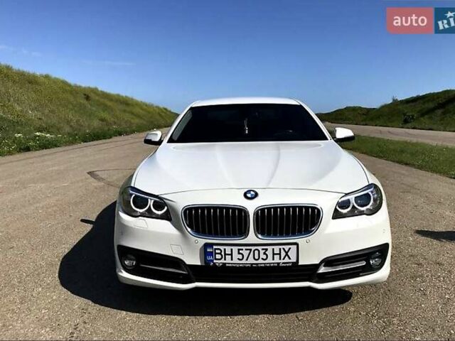 Белый БМВ 5 Серия, объемом двигателя 2 л и пробегом 132 тыс. км за 17300 $, фото 1 на Automoto.ua
