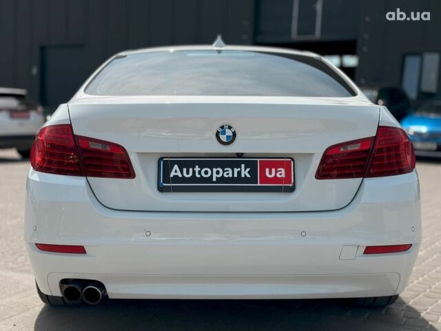 БМВ 5 Серия 2016 в Львове на Automoto.ua Белый БМВ 5 Серия, объемом двигателя 2 л и пробегом 222 тыс. км за 15490 $, фото 7 на Automoto.ua