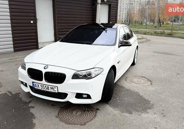 Белый БМВ 5 Серия, объемом двигателя 2 л и пробегом 196 тыс. км за 19500 $, фото 4 на Automoto.ua