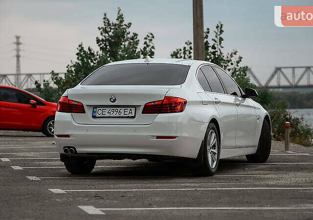 Белый БМВ 5 Серия, объемом двигателя 2 л и пробегом 172 тыс. км за 16700 $, фото 4 на Automoto.ua
