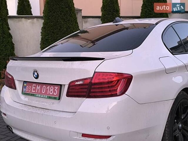Белый БМВ 5 Серия, объемом двигателя 2 л и пробегом 115 тыс. км за 20000 $, фото 10 на Automoto.ua