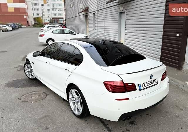 Белый БМВ 5 Серия, объемом двигателя 2 л и пробегом 196 тыс. км за 19500 $, фото 11 на Automoto.ua