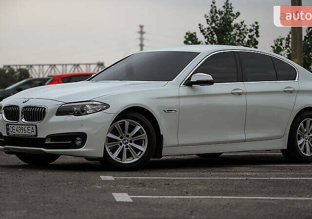 Белый БМВ 5 Серия, объемом двигателя 2 л и пробегом 172 тыс. км за 16700 $, фото 2 на Automoto.ua