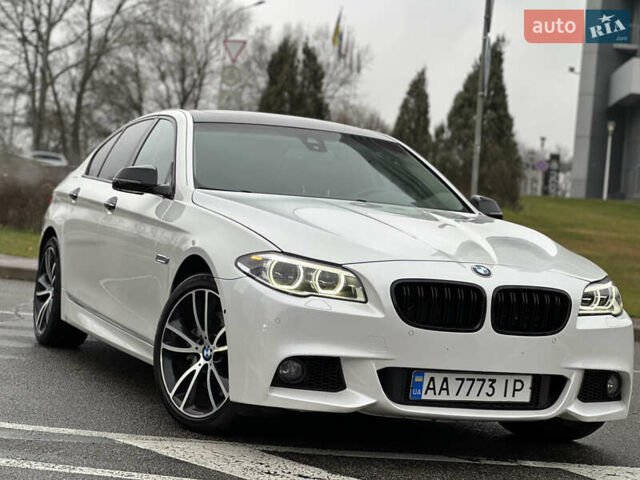 Белый БМВ 5 Серия, объемом двигателя 3 л и пробегом 156 тыс. км за 20499 $, фото 6 на Automoto.ua
