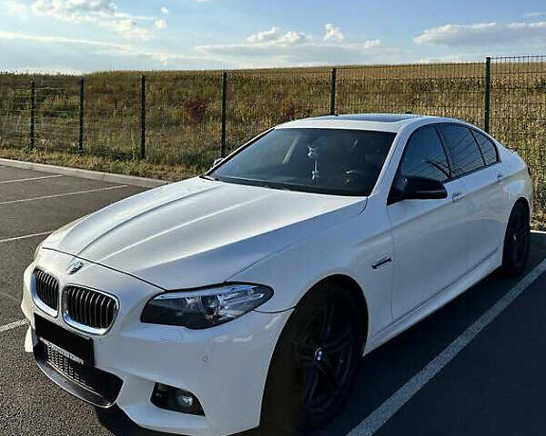 Белый БМВ 5 Серия, объемом двигателя 2 л и пробегом 149 тыс. км за 14000 $, фото 1 на Automoto.ua