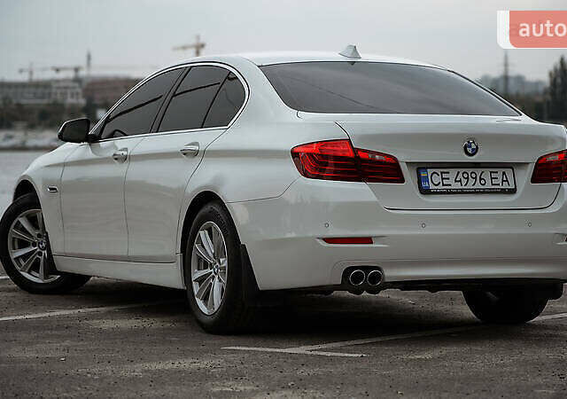Белый БМВ 5 Серия, объемом двигателя 2 л и пробегом 172 тыс. км за 16700 $, фото 3 на Automoto.ua