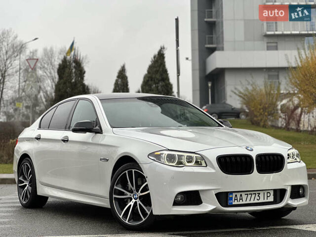 Белый БМВ 5 Серия, объемом двигателя 3 л и пробегом 156 тыс. км за 20499 $, фото 2 на Automoto.ua