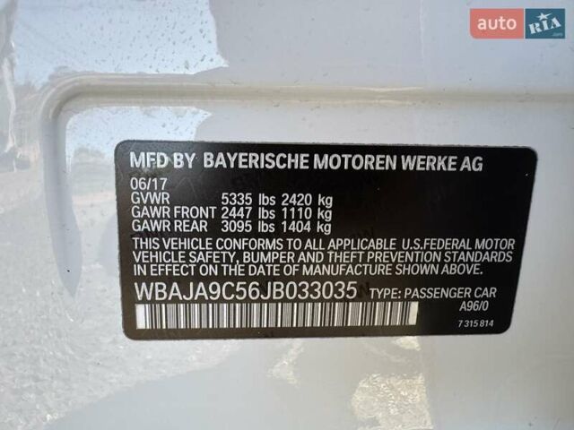 Белый БМВ 5 Серия, объемом двигателя 2 л и пробегом 139 тыс. км за 23900 $, фото 23 на Automoto.ua
