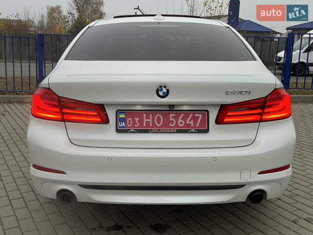 Белый БМВ 5 Серия, объемом двигателя 2 л и пробегом 196 тыс. км за 23000 $, фото 8 на Automoto.ua