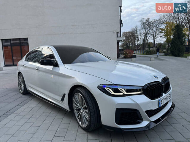 Белый БМВ 5 Серия, объемом двигателя 3 л и пробегом 146 тыс. км за 35000 $, фото 11 на Automoto.ua