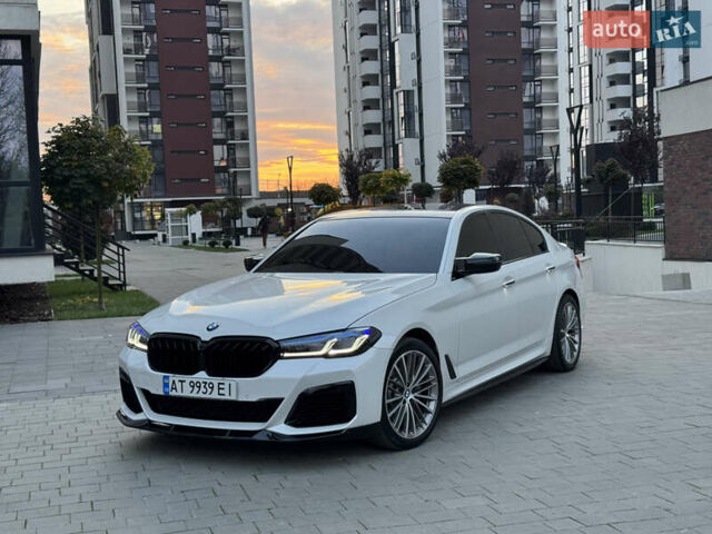 Белый БМВ 5 Серия, объемом двигателя 3 л и пробегом 146 тыс. км за 35000 $, фото 2 на Automoto.ua