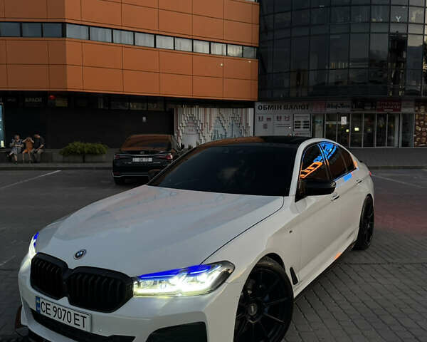 Белый БМВ 5 Серия, объемом двигателя 3 л и пробегом 180 тыс. км за 35400 $, фото 6 на Automoto.ua