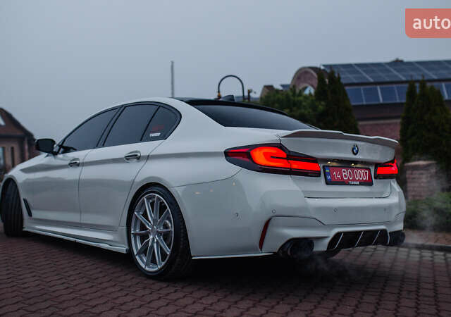 Белый БМВ 5 Серия, объемом двигателя 3 л и пробегом 139 тыс. км за 35000 $, фото 73 на Automoto.ua