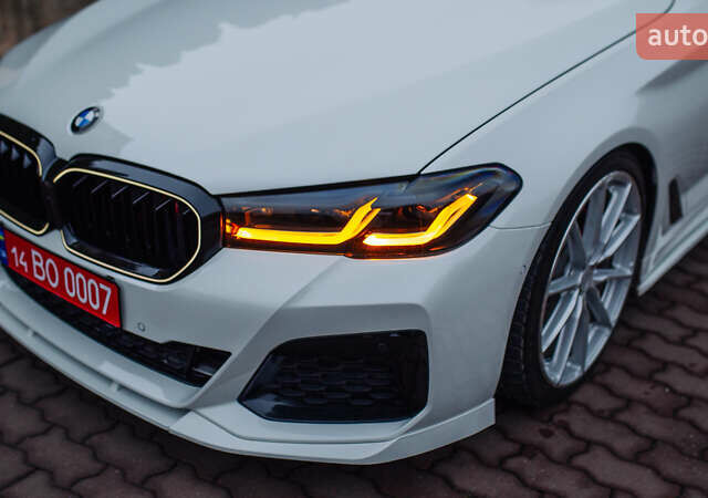 Белый БМВ 5 Серия, объемом двигателя 3 л и пробегом 139 тыс. км за 35000 $, фото 12 на Automoto.ua