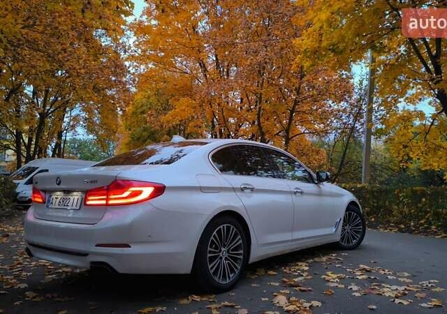 Белый БМВ 5 Серия, объемом двигателя 3 л и пробегом 211 тыс. км за 26900 $, фото 4 на Automoto.ua