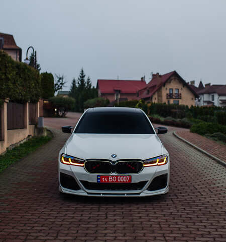 Белый БМВ 5 Серия, объемом двигателя 3 л и пробегом 139 тыс. км за 35000 $, фото 7 на Automoto.ua