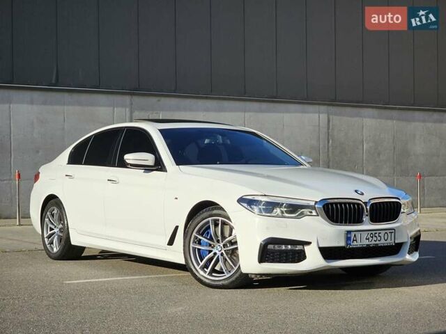 Белый БМВ 5 Серия, объемом двигателя 3 л и пробегом 150 тыс. км за 37999 $, фото 6 на Automoto.ua