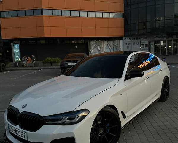 Белый БМВ 5 Серия, объемом двигателя 3 л и пробегом 180 тыс. км за 35400 $, фото 5 на Automoto.ua