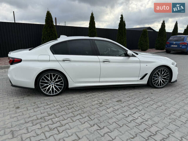 Белый БМВ 5 Серия, объемом двигателя 3 л и пробегом 128 тыс. км за 39999 $, фото 5 на Automoto.ua